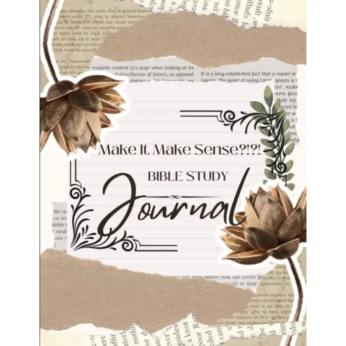Independently published Make It Make Sense Bible Study Journal