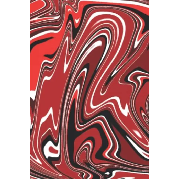 Independently published Marbleized Red Journal