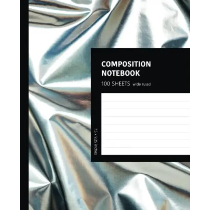 Independently published MATCHING COMPOSITION NOTEBOOK | BACKGROUND SERIES [1]: 7.5 x 9.25 | 100 SHEETS | WIDE RULED | MATCH IT WITH YOUR FAVORITE STYLE