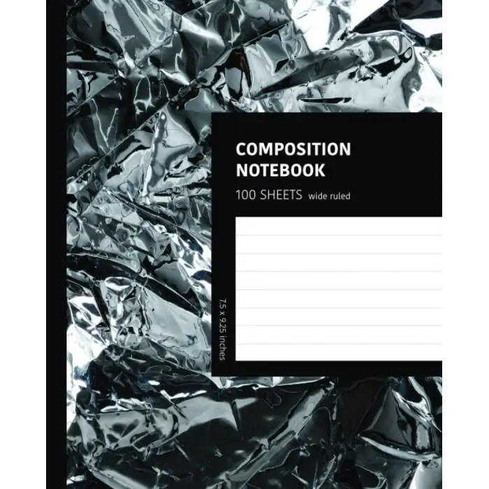 Independently published MATCHING COMPOSITION NOTEBOOK | BACKGROUND SERIES [3]: 7.5 x 9.25 | 100 SHEETS | WIDE RULED | MATCH IT WITH YOUR FAVORITE STYLE