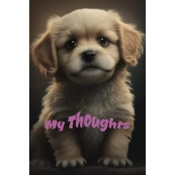 Independently published My Thoughts Journal - Cute Puppy