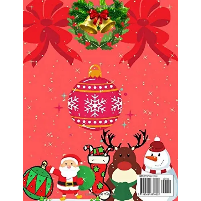 Independently published Natale MAXI Libro da colorare per bambini: Bambini 3-6 Anni | 200 disegni da colorare in tema Natalizio - Regalo per bambini 3-6 anni