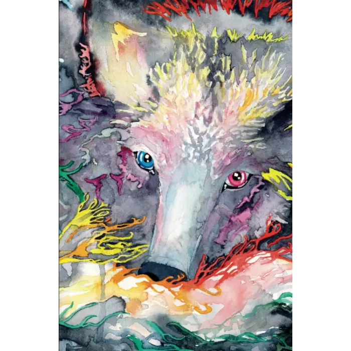 Independently published Not Alone: Rainbow Wolf Journal, 6x9 120 Pages (Isolation Series (Wolves))