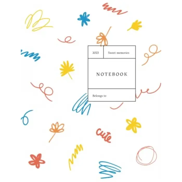 Independently published Note Cute Crayon Grid
