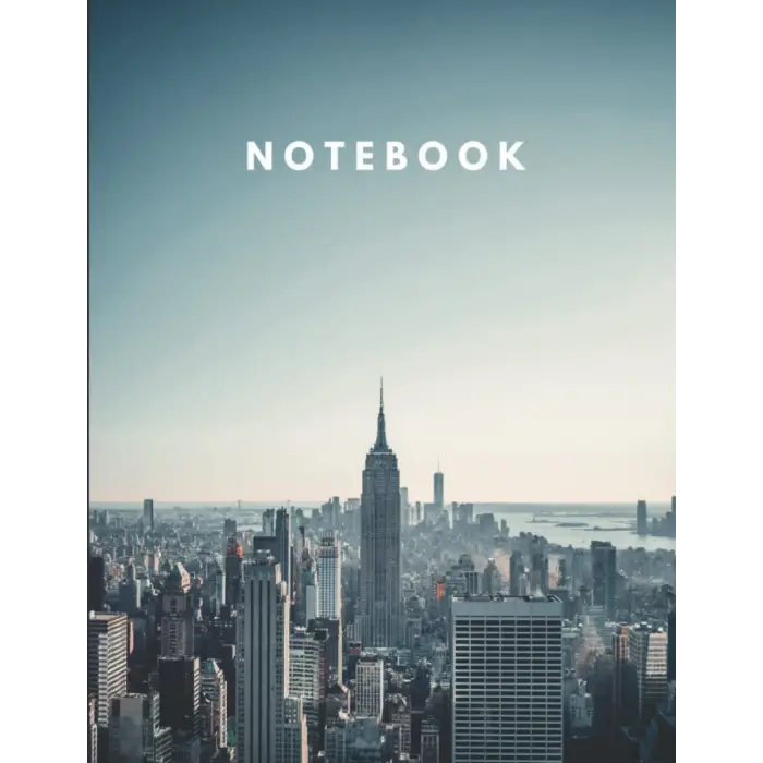 Independently published Notebook: New York Cityscape Notebook | College Ruled All Purpose Journal | Workbook for Kids Teens Girls Women Students and Teachers for Elementary ... | 8.5 x 11 Large S...