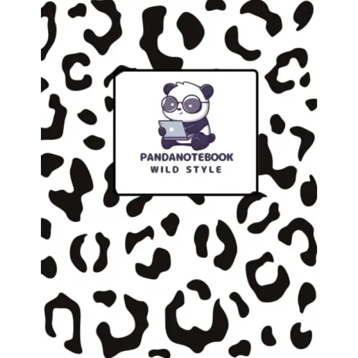 Independently published PANDA NOTEBOOK WILD STYLE: QUADERNO A QUADRETTI FORMATO GRANDE A4 PER SCUOLE MEDIE E SUPERIORI (Italian Edition)