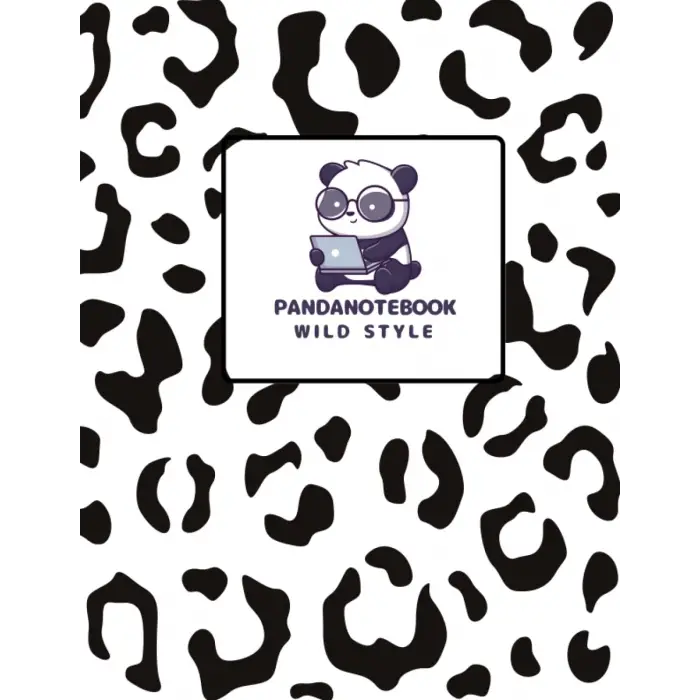 Independently published PANDA NOTEBOOK WILD STYLE: QUADERNO A QUADRETTI FORMATO GRANDE A4 PER SCUOLE MEDIE E SUPERIORI (Italian Edition)