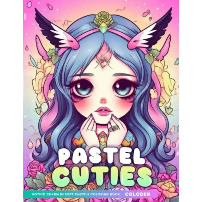 Independently published Pastel Cuties Gothic, Pastels Coloring Book, Charm in Soft