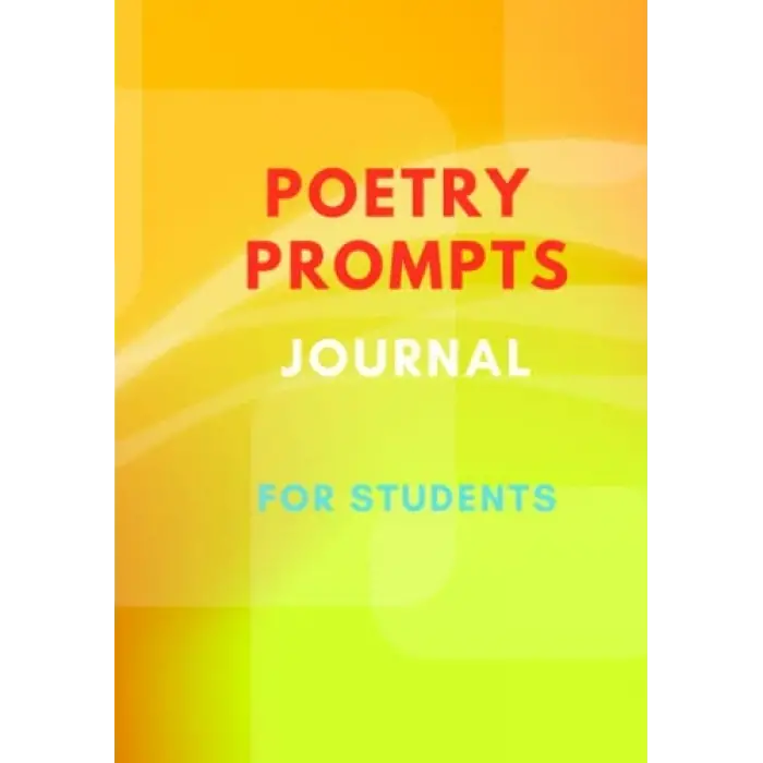 Independently published Poetry Prompts Journal for Students