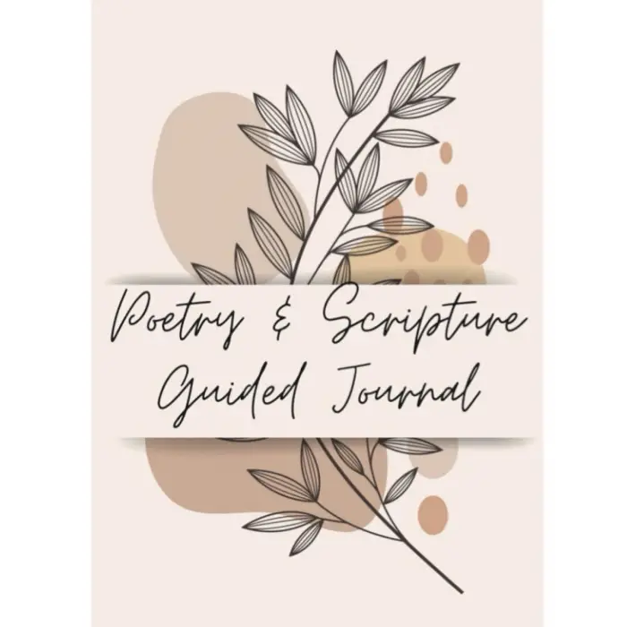 Independently published Poetry & Scripture Guided Journal
