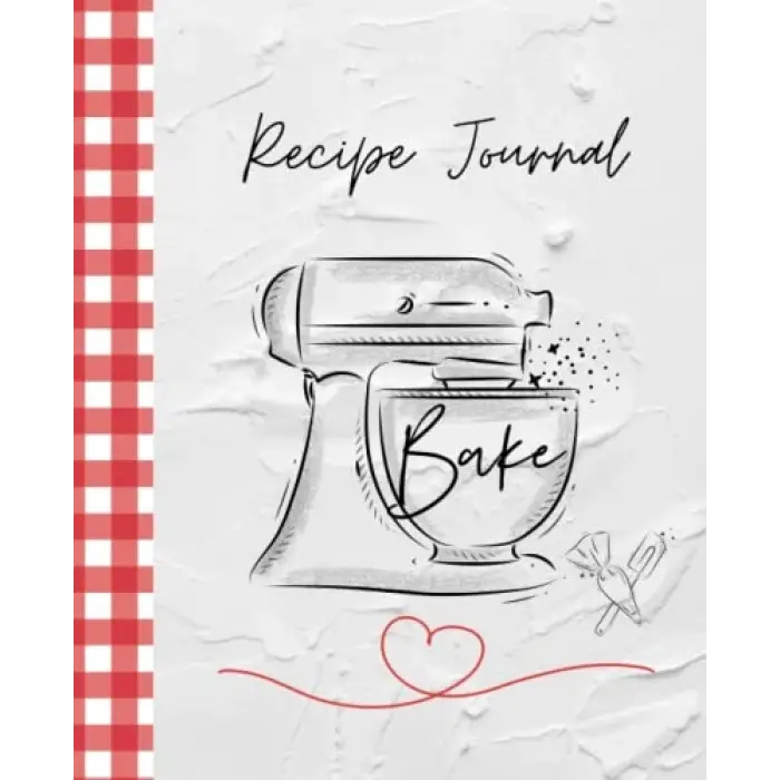 Independently published Recipe Journal Heart Mixer