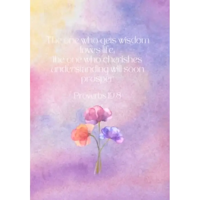 Independently published Scripture Study - Journal - Proverbs Cover: 7x10 Space for your Prayer, Notes, Questions and so much more...