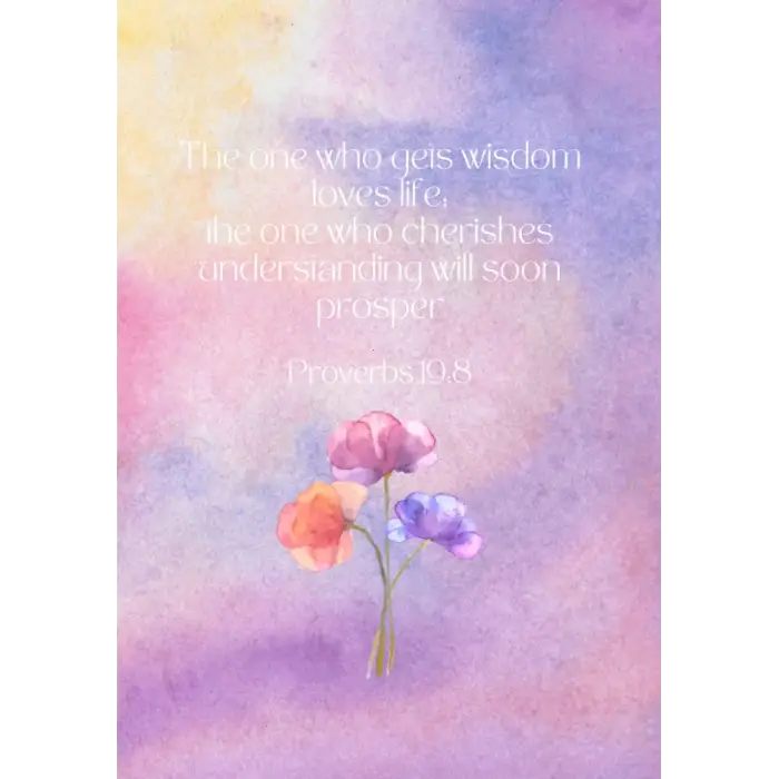 Independently published Scripture Study - Journal - Proverbs Cover: 7x10 Space for your Prayer, Notes, Questions and so much more...