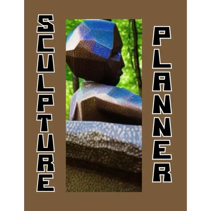 Independently published Sculpture Planner:, Sketchbook for 3D, Isometric Dot Grid, Drawing