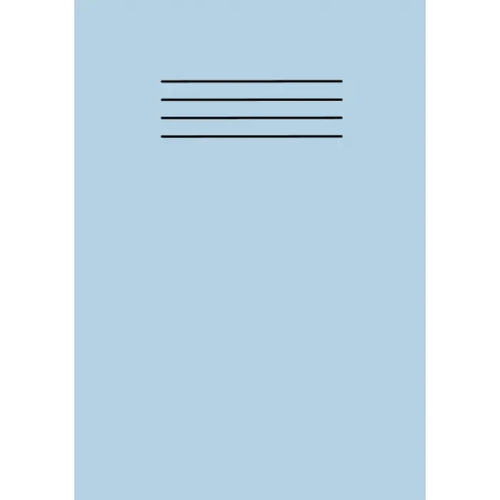 Independently published Sky Blue A5 School Exercise Book Lined Paper Workbook Supplies 101 Pages with Margin Line: For Students, Kids, College, Office, Classroom Use and Home Use Learning Resources