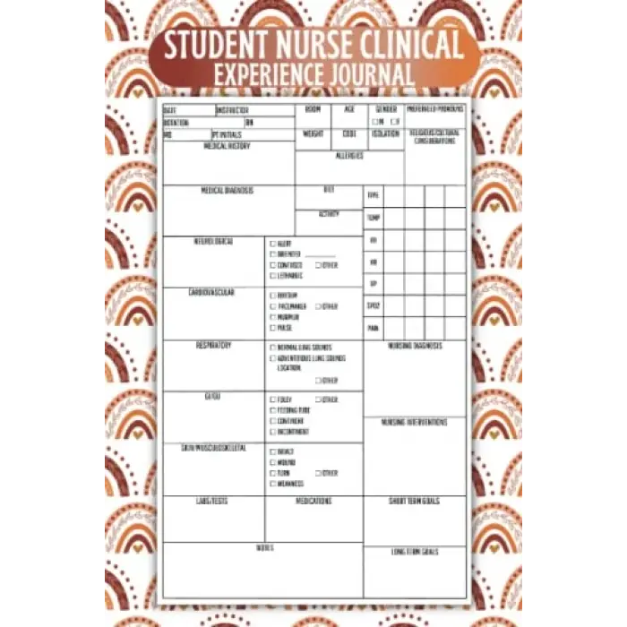 Independently published Student Nurse Clinical Experience Journal: Personalized Student Nurse Brain Sheet and Reflection Journal - Nurse Appreciation Gifts For Men Women, ... Cute Alternative Greet...