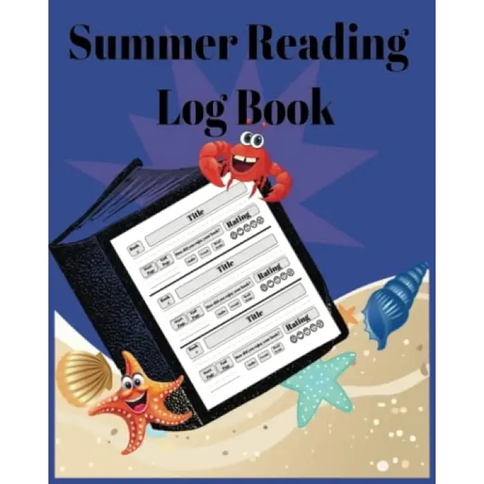 Independently published Summer Reading Log Book: Large (8 x 10) reading journal for elementary children with wide ruled practice writing paper and coloring sheets to keep ... pages to capture tho...
