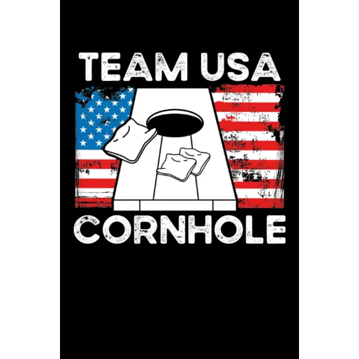 Independently published Team USA cornhole: Dot Grid Jounal ToDo Exercise Book or Diary 6 x 9 (15.24 x 22.86 cm) 120 pages