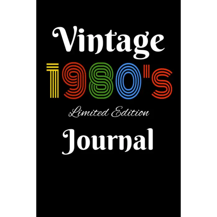 Independently published Vintage 1980s Journal