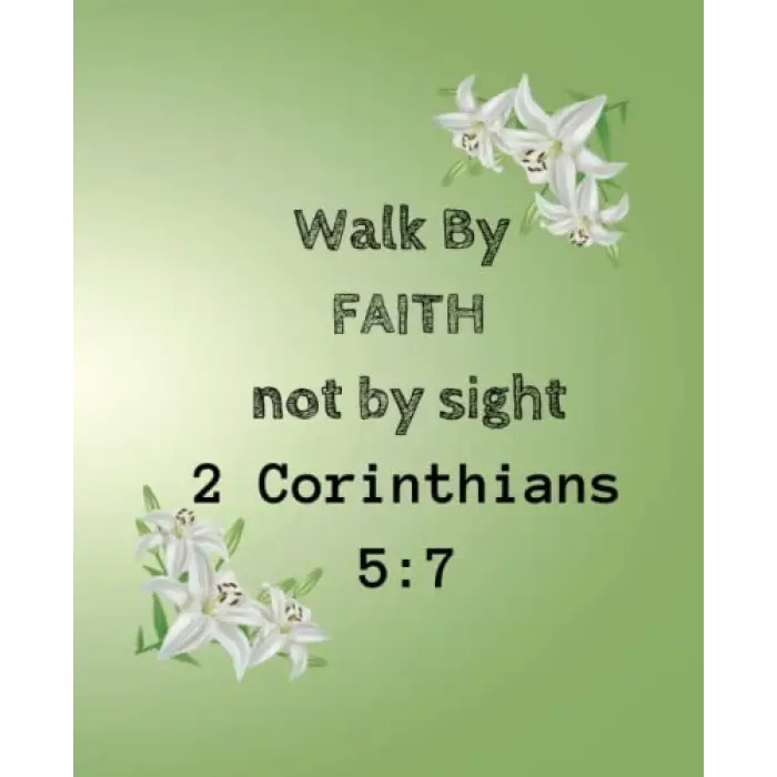 Independently published Walk By FAITH not by sight: 52 weeks prayer journal