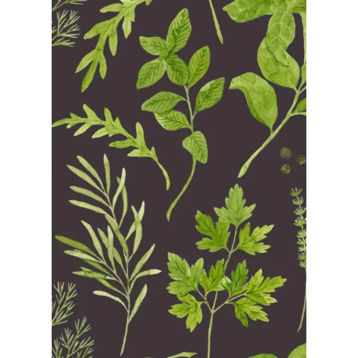 Independently published Watercolor Herbs (Botany) Journal, 5.7 x 8, Softcover