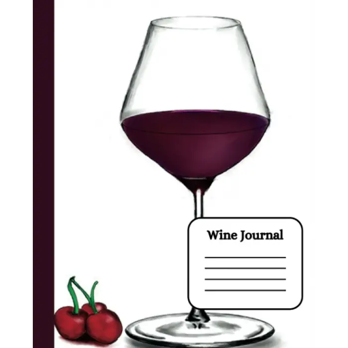 Independently published Wine Journal: quaderno a righe per appunti, idee, pensieri. Cover originale: un bicchiere di Valpolicella
