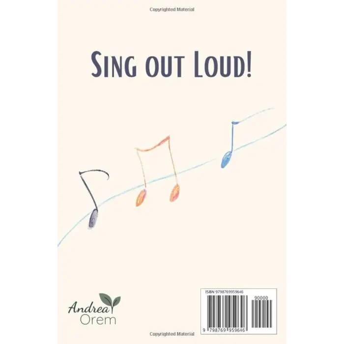 Independently published Your Voice is Your Superpower; Sing Out Loud Journal