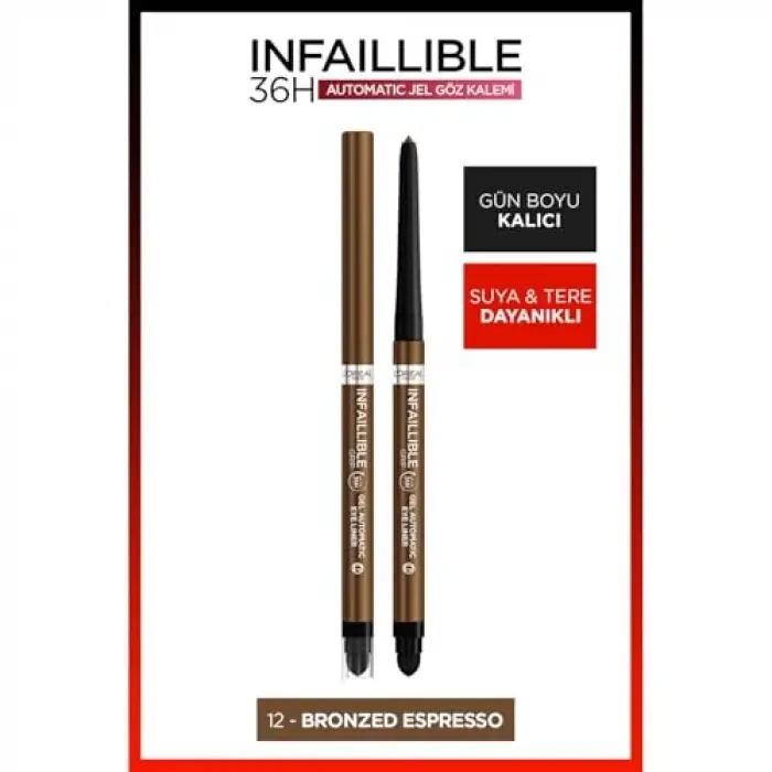 Infaillible Göz Kalemi - 12 Bronzed Espresso