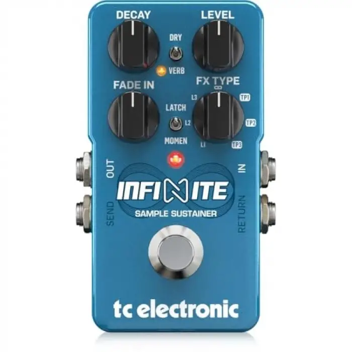 INFINITE SAMPLE SUSTAINER Sample Ve Sustain TonePrint Pedalı