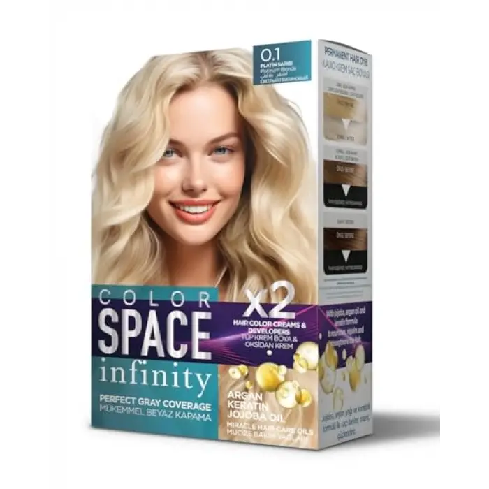 Infınıty Set Saç Boyası 0.1 Platin Sarısı