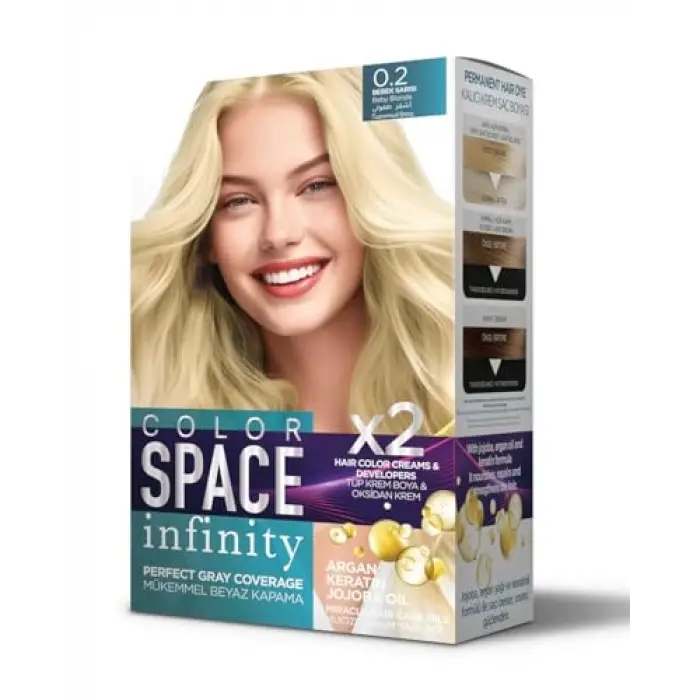 Infınıty Set Saç Boyası 0.2 Bebek Sarısı