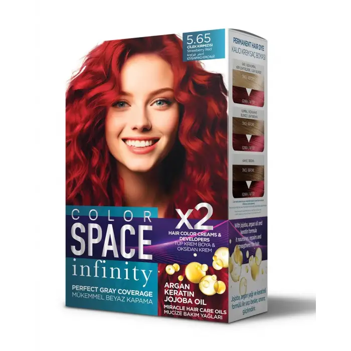 Infınıty Set Saç Boyası 5.65 Strawberry Red