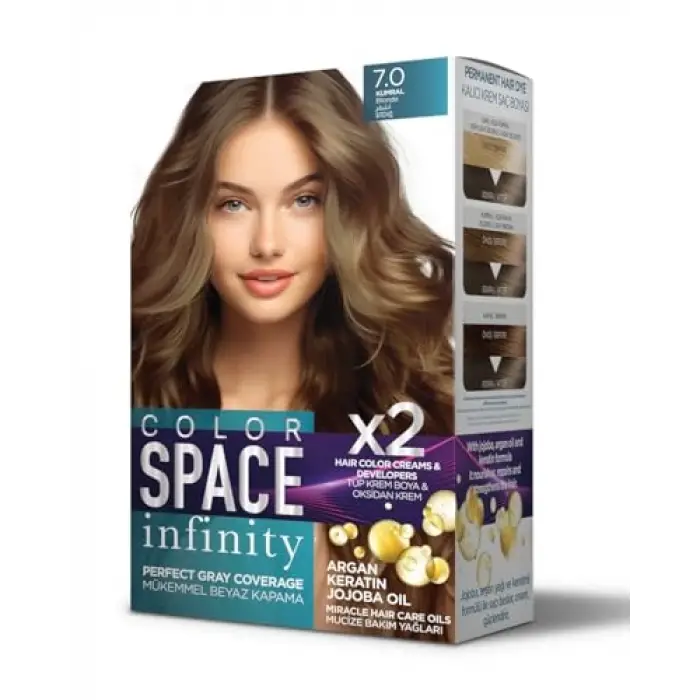 Infınıty Set Saç Boyası 7.0 Kumral