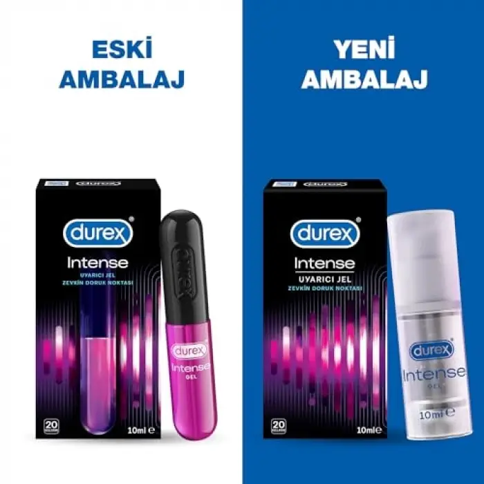 Intense Uyarıcı Jel, 20 Kullanım (1 x 10 ml)