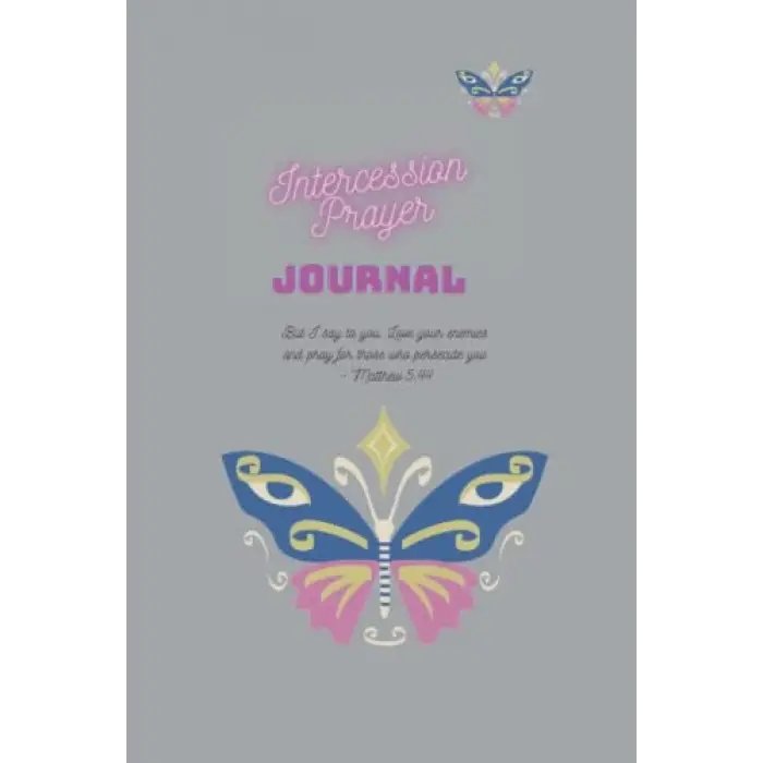 Intercession prayer journal