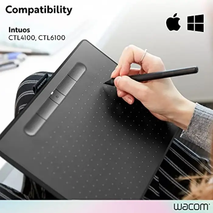 Intuos tablet için siyah 4K LP1100K kalem