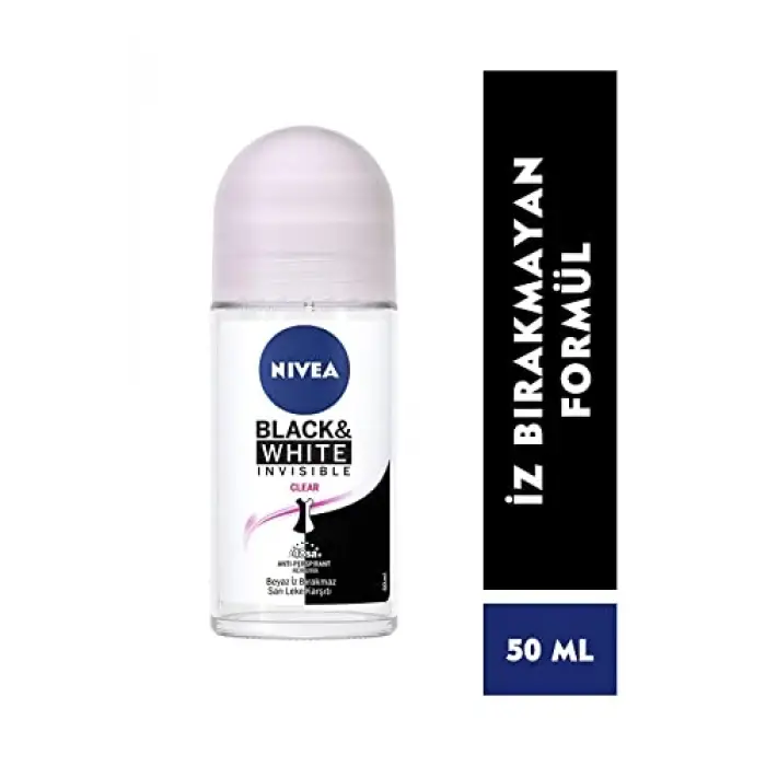 Invisible Clear Deodorant Roll-On, 50 ml
