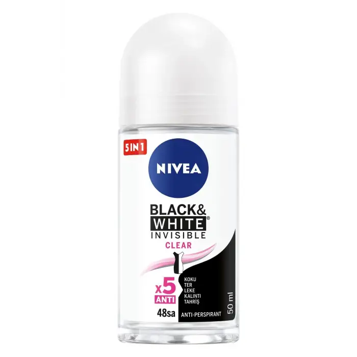 Invisible Clear Deodorant Roll-On, 50 ml
