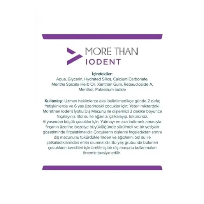 Iodent Diş Macunu 100 g