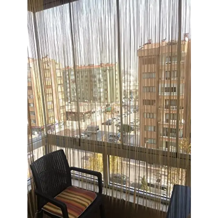 İP Model Gold Renk İP Perde 300 * 280 cm - 2 mm şerit