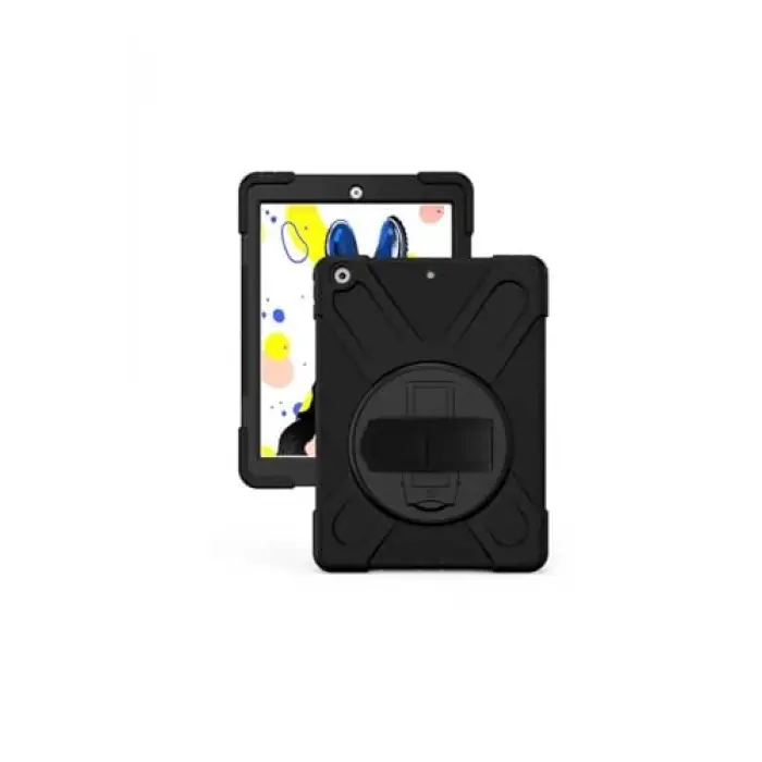 iPad 10.2 2021 (9.Nesil) Defender Tablet Silikon - Siyah