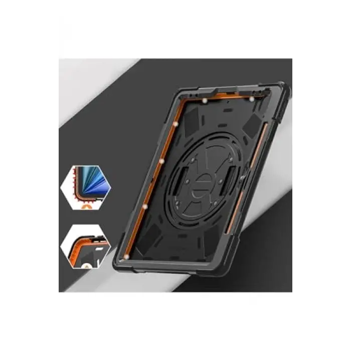 iPad Air 13 2025 M3 Defender Tablet Silikon - Siyah