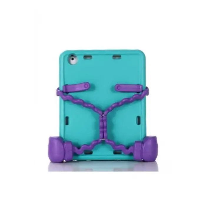 iPad ile Uyumlu 2 3 4 Eva Boxer Tablet Silikon - Kırmızı 2