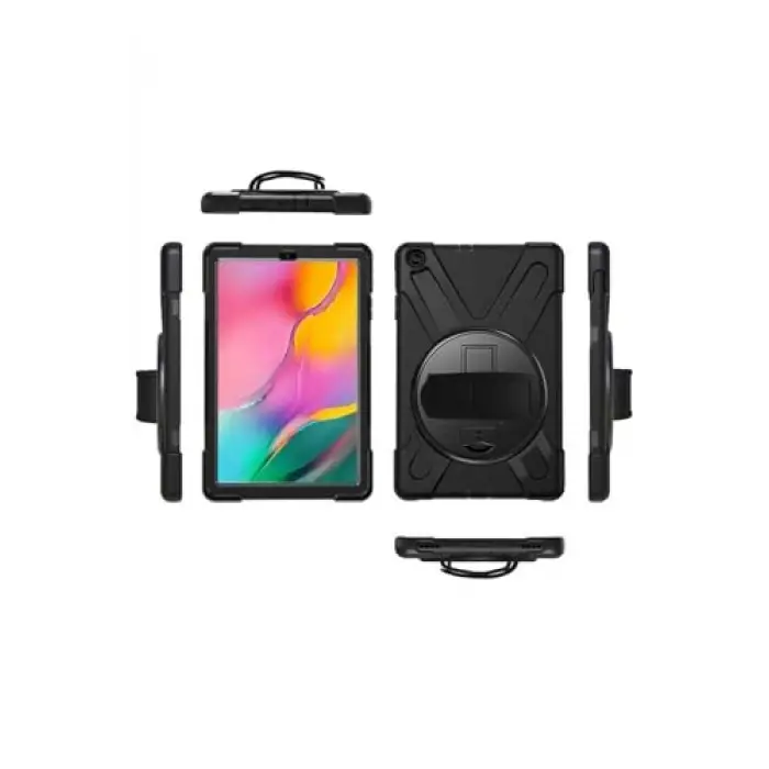 iPad Mini ile Uyumlu 2-3 Defender Tablet Silikon - Siyah