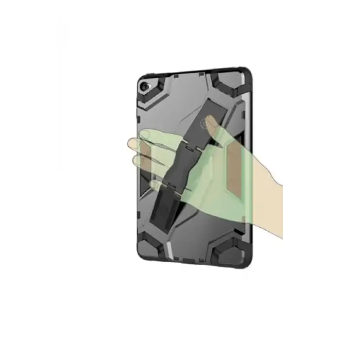 iPad Mini ile Uyumlu 5 Defens Tablet Silikon - Siyah
