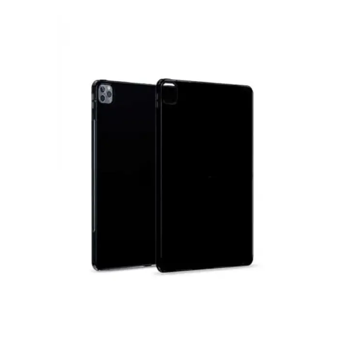 iPad Pro 12.9 2020 4. Nesil uyumlu siyah silikon tablet kapağı