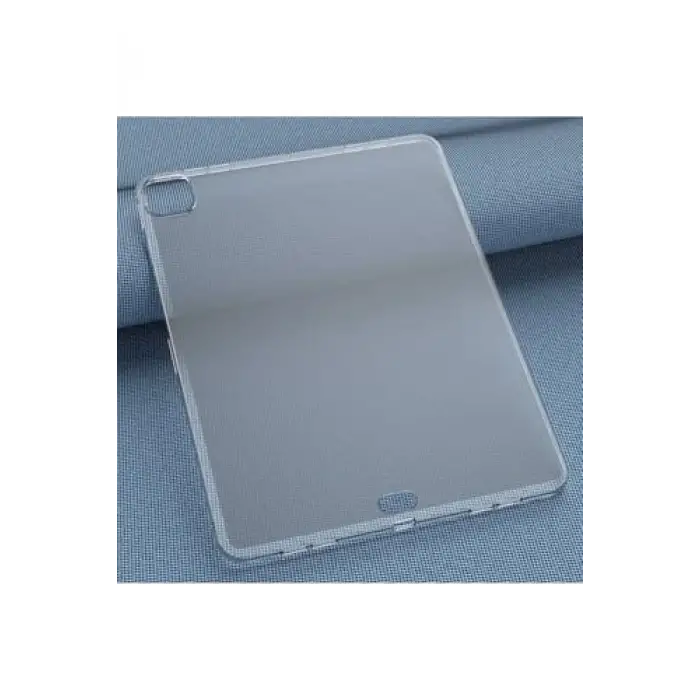 iPad Pro 13 2024 Süper Silikon Tablet Kılıf - Şeffaf