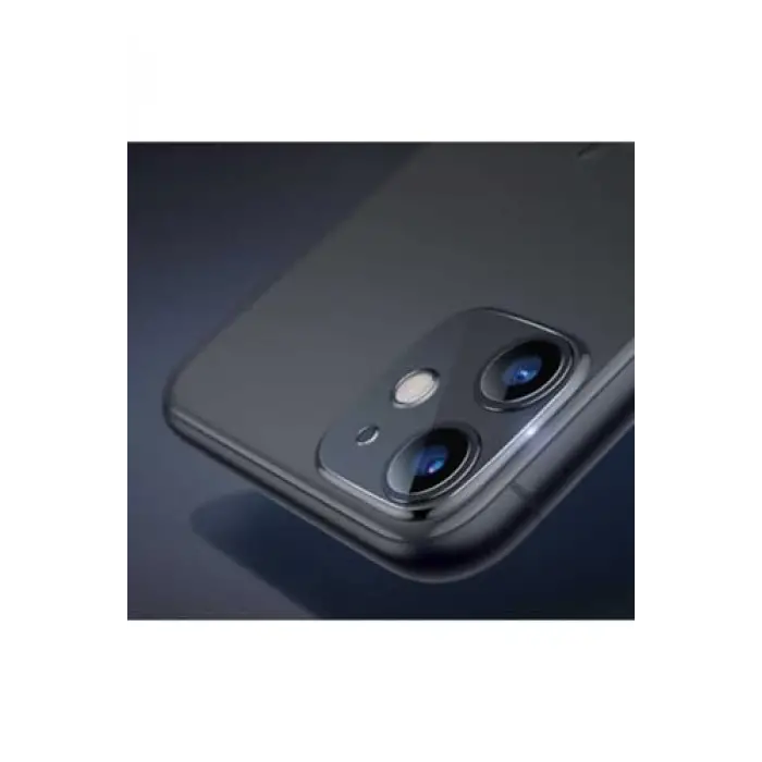 iPhone 11 Uyumlu 3D Şeffaf Kamera Lens Koruyucu