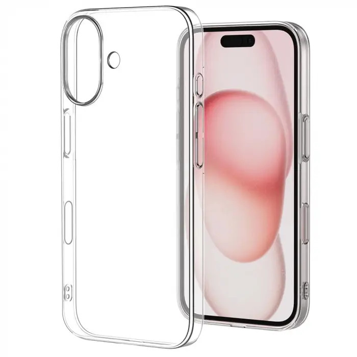 iPhone 17 Süper Şeffaf Silikon Kılıf; Esnek Yapı, Toz ve Kir Koruması