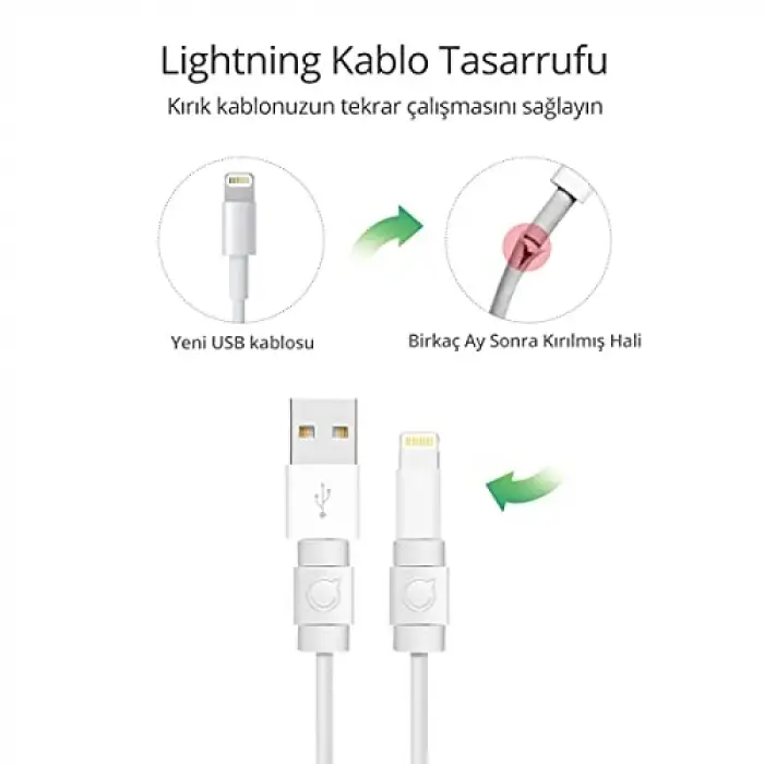 iPhone kablo koruyucu